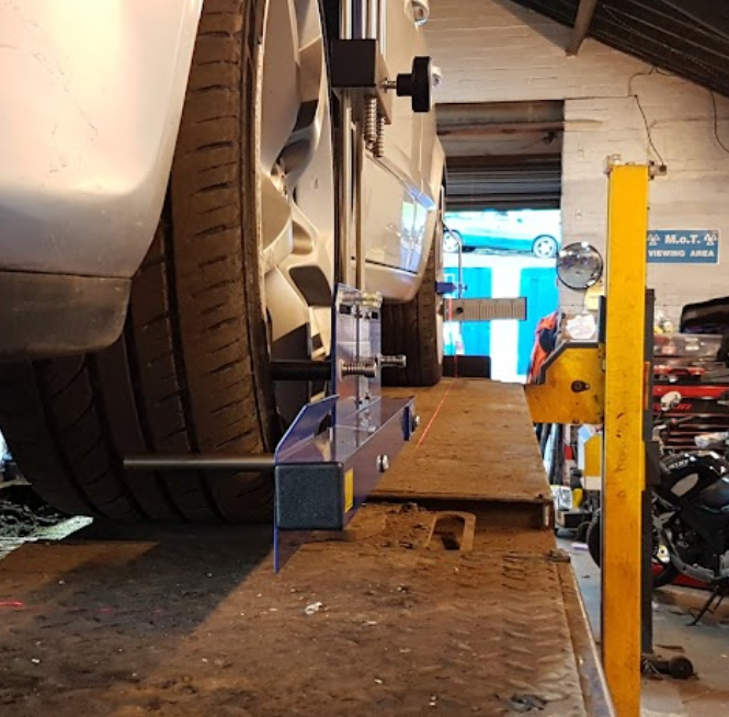Car having its Mot with Top Spec - MOT Testing Batley
